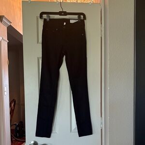 rag & bone Classic Black Jeggings (gently used)